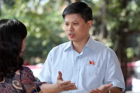  ĐBQH Nguyễn Sỹ Cương - Ủy viên thường trực Ủy ban Pháp luật. (Ảnh IT) 