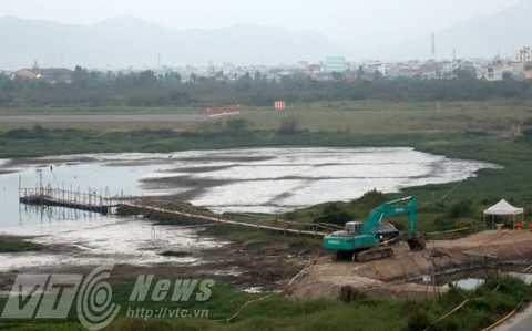 Đà Nẵng, dioxin, sân bay Đà Nẵng, xử lý, xả nước, sự thật