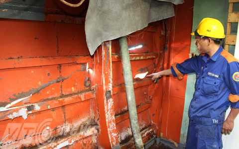 vết đâm, tàu cảnh sát biển, 2016, Trung Quốc, ngang nhiên, ngông cuồng, HD 981