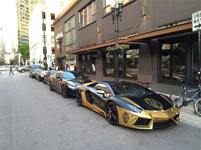 Tất cả các model siêu xe và xe sang của nhóm này đều được trang trí hình bản đồ Việt Nam, trong đó hai quần đảo Hoàng Sa và Trường Sa được thể hiện bằng hình trái tim, tượng trưng cho tình yêu quê hương đất nước của người Việt ở Mỹ.