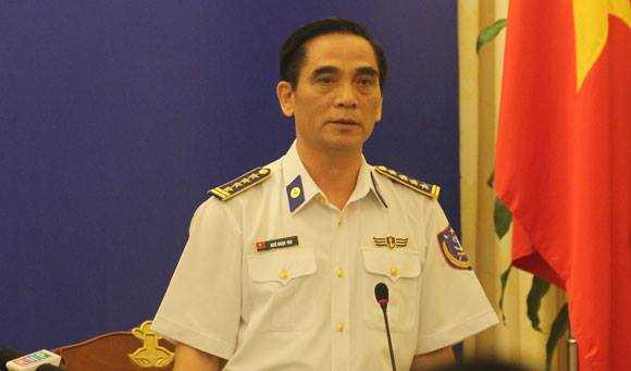 Ông Ngô Ngọc Thu, Phó Tư lệnh- Tham mưu trưởng Bộ Tư lệnh Cảnh sát biển Việt Nam - Ảnh: ANTĐ