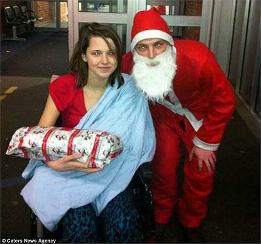 Lễ giáng sinh trong bệnh viện.