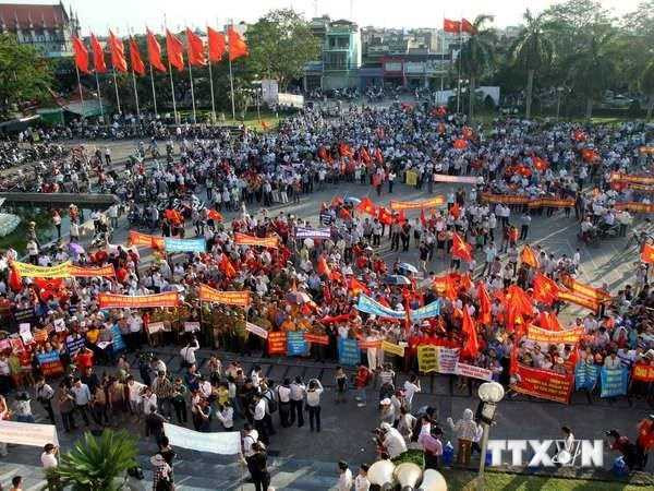 Hải Phòng: Xuất hiện tin đồn thất thiệt, kích động người dân biểu tình