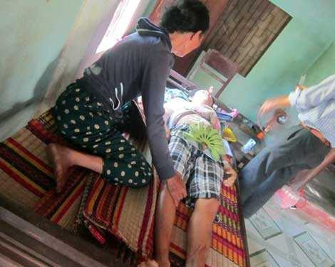 Nạn nhân Phạm Thành Thiện có hoàn cảnh gia đình rất khó khăn.