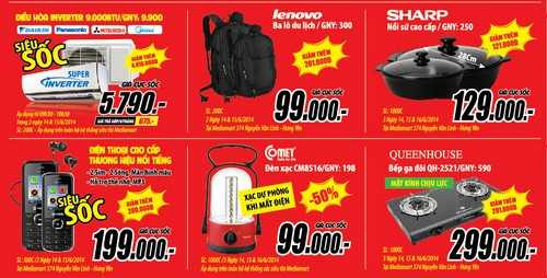 7 ngày đại hạ giá tri ân khách hàng tại MediaMart 