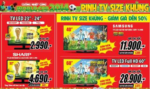 7 ngày đại hạ giá tri ân khách hàng tại MediaMart 