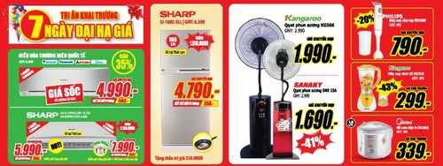 7 ngày đại hạ giá tri ân khách hàng tại MediaMart 