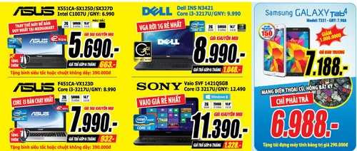 7 ngày đại hạ giá tri ân khách hàng tại MediaMart 