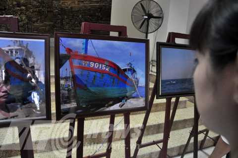 Đà Nẵng, tàu cá, ngư dân, Trung Quốc, đâm chìm, tố cáo, bảo tàng