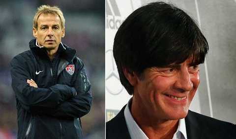 HLV Jurgen Klinsmann và Joachim Low dè chừng Ronaldo