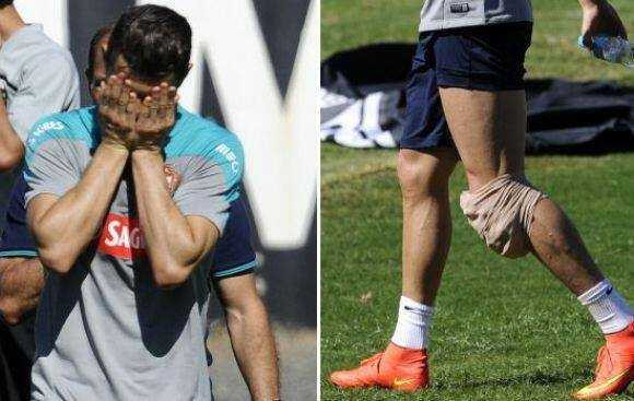 Tình hình chấn thương của Ronaldo vẫn khá nghiêm trọng