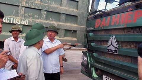 Bộ trưởng Đinh La Thăng, xe Howo. xe "Hổ Vồ", Trung Quốc, Hà Tĩnh