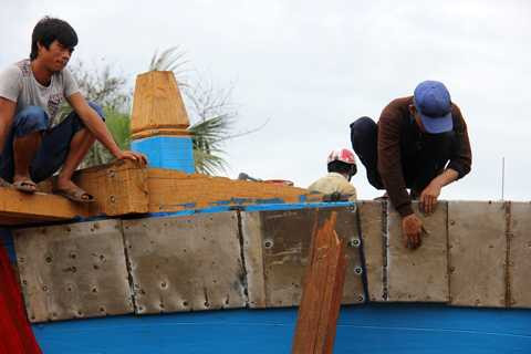 Ngư dân, Quảng Ngãi, tàu cá, mắc giáp, đâm va, ngư trường, Hoàng Sa