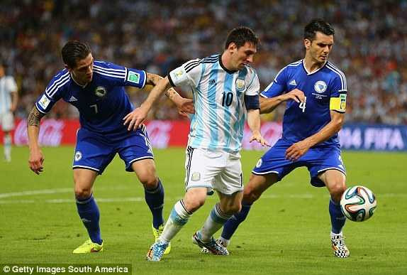 Trực tiếp: Argentina- Bosnia&Herzegovina