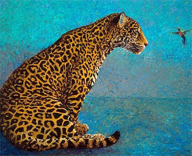 'Cũng chính từ đó, tôi khám phá ra một kỹ thuật vẽ mới và thay đổi hoàn toàn con đường nghệ thuật của mình' - Iris chia sẻ.