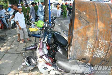 hung thần, cuộn thép lá, TNGT, xe đầu kéo, Hải Phòng, Sở Cảnh sát PCCC Hải Phòng