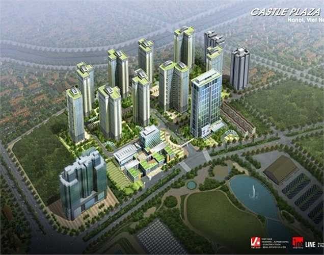 Castle Plaza là tổ hợp Khu nhà ở - Văn phòng - Dịch vụ cao cấp có tổng diện tích 12,17 ha, toạ lạc tại số 136 (nay là 202) Hồ Tùng Mậu, Từ Liêm, Hà Nội.