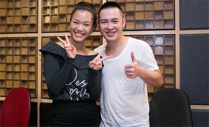 Hoàng Hải chia sẻ thêm là mái tóc xù được sử dụng trong tiết mục 'Daddy Cool' của anh là ý tưởng của Phương Vy, cô đã 'hiến kế' cho Hoàng Hải và góp một phần vào sự thành công trong tiết mục của anh.