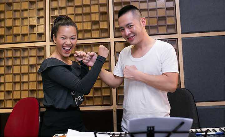 Phương Vy chia sẻ rằng giữa cô và Hoàng Hải không hề có khái niệm đối thủ, 'vì vào tới vòng chung kết đã là rất vui'.