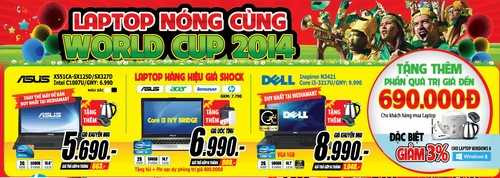 Cuồng nhiệt cùng Worldcup – MediaMart và Vietinbank tặng 5.5 tỷ đồng