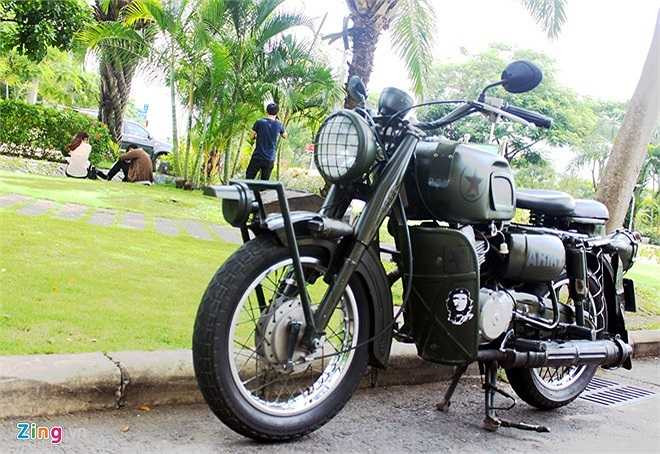 Chiếc xe này thuộc sở hữu của anh Nhã, một chủ tiệm sửa xe trên địa bàn quận Bình Thạnh, TP.HCM