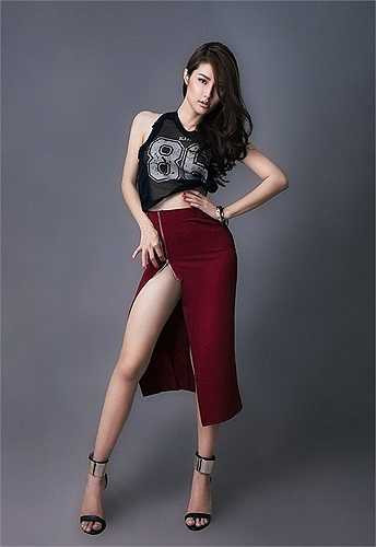 Cô vừa hoàn thành 'Để Hội tính' đóng cặp với Thái Hoà.