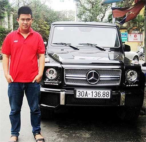Chiếc Mercedes G63 AMG thứ 2 về Hà Nội màu đen, mang biển khá đẹp 30A-136.88.