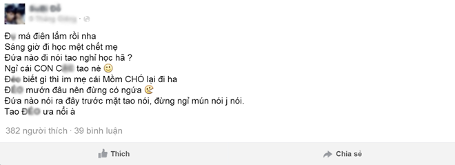 Chửi bậy trên Facebook