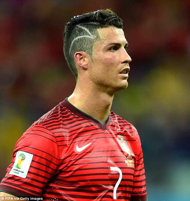 Giải mã kiểu tóc siêu dị của Ronaldo