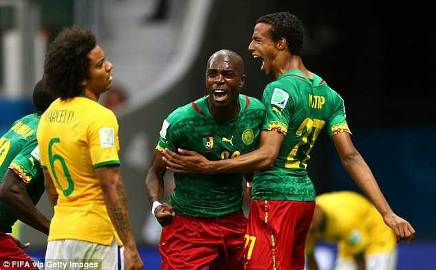 Trực tiếp: Brazil-Cameroon