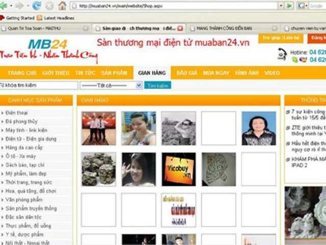 Trang web muaban24.vn