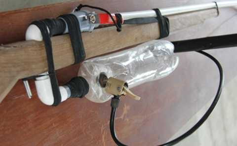 súng tự chế, độc, kỳ lạ, công an, chưa từng thấy, nguy hiểm