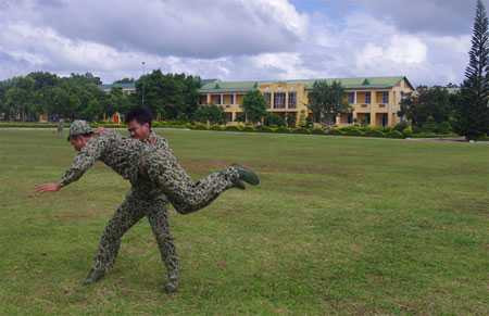 Nội dung thi võ đối kháng đặc công