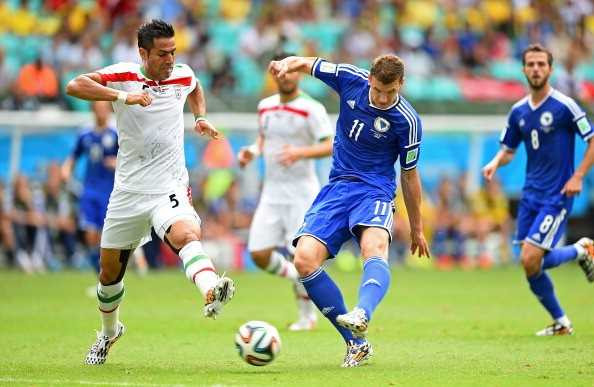 Trực tiếp World Cup 2014 bảng F: Bosnia & Herzegovina - Iran
