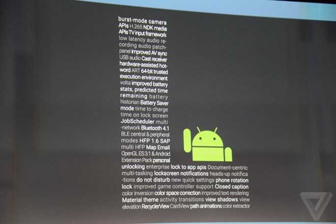 Phiên bản mới Android L có nhiều cải tiến ấn tượng. (Nguồn: The Verge)