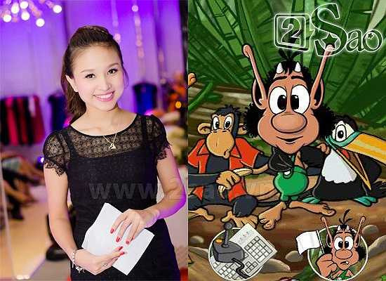 MC Thanh Vân có nickname Vân Hugo đơn giản vì cô từng là người dẫn game Hugo trên một kênh truyền hình.