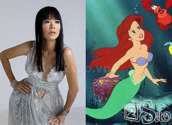 Nickname Mỹ nhân ngư của Mỹ Lệ vốn xuất phát từ tên một Album rất thành công của cô phát hành vào năm 2004.