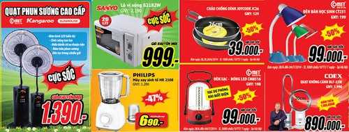 MediaMart xả hàng hè – giảm đến 50% tất cả các mặt hàng