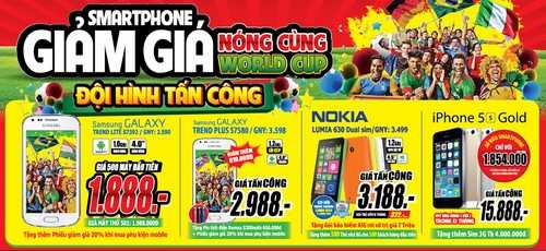 MediaMart xả hàng hè – giảm đến 50% tất cả các mặt hàng