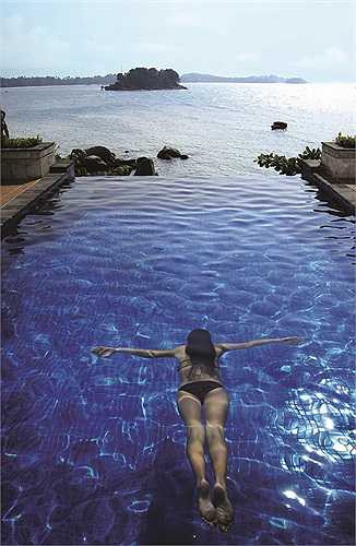 Như thể đang bơi lội trên thiên đường! 