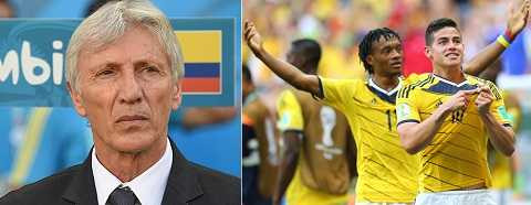 HLV Jose Pekerman và bộ đôi Cuadrado - James Rodriguez