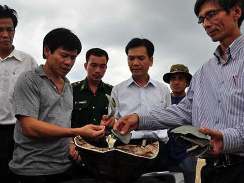 Tàu cổ, Quảng Ngãi, xác tàu, phát hiện, nghi vấn, biển Châu Thuận