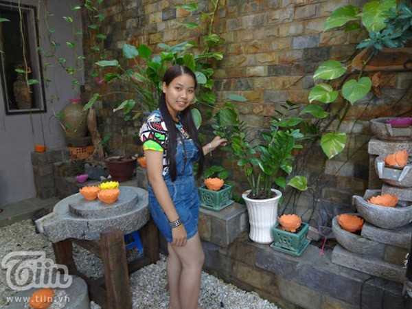 Phù Mỹ Ngân, cô bạn có biệt tài viết chữ đẹp như in.