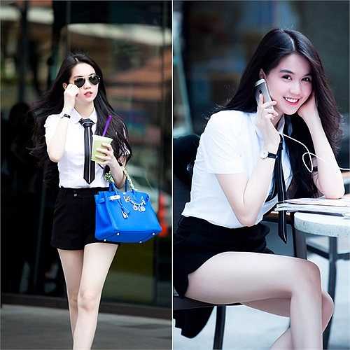 Ngọc Trinh gần như không biểu diễn nghệ thuật nữa, cô chăm chú vào công việc kinh doanh.