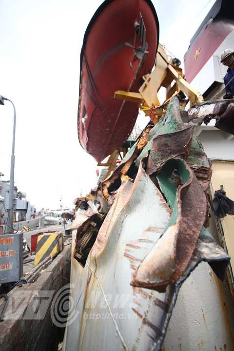 Kiểm ngư, TRung Quốc, tấn công, thương tích, trở về, hư hại, Hoàng Sa, chấp pháp