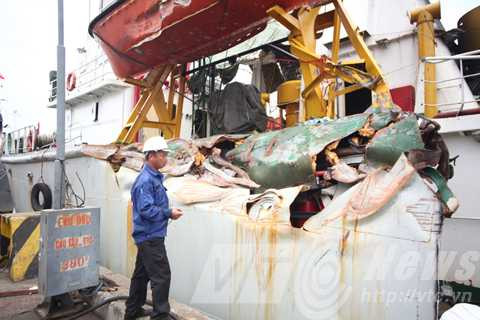 Kiểm ngư, TRung Quốc, tấn công, thương tích, trở về, hư hại, Hoàng Sa, chấp pháp