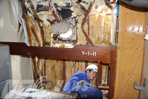 Kiểm ngư, TRung Quốc, tấn công, thương tích, trở về, hư hại, Hoàng Sa, chấp pháp