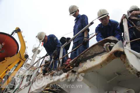 Kiểm ngư, TRung Quốc, tấn công, thương tích, trở về, hư hại, Hoàng Sa, chấp pháp