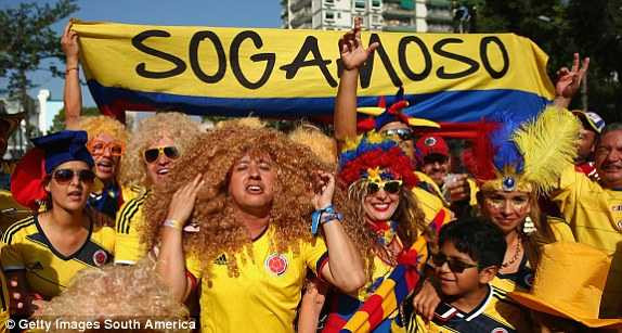 Trực tiếp vòng 1/8 World Cup: Colombia-Uruguay