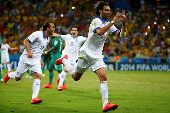 Hy Lạp dừng bước ở vòng 1/8